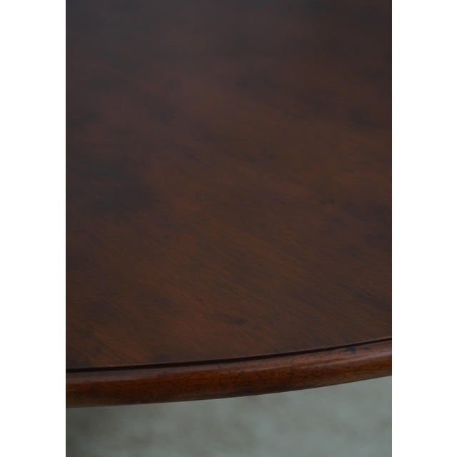 Queen Anne Baker Colonial Williamsburg Collection Mahogany Dropleaf Table For Sale - Image 3 of 16