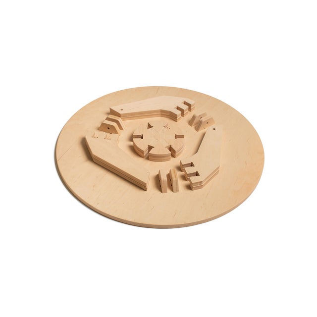 Space Side Table by Konstantin Achkov for Lock For Sale - Image 9 of 14