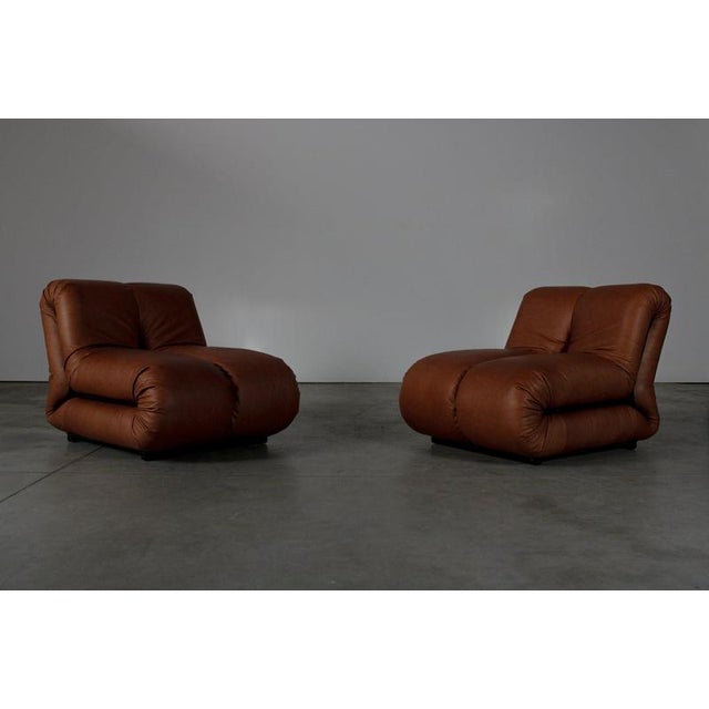 Pagru Lounge Chairs by Claudio Vagnoni for 1P, Italy, 1970s, Set of 2 For Sale - Image 13 of 13
