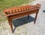 1900 - 1909 Antique Railroad Depot Desk With Spindle Gallery Cherry and Ash Wood 1900s For Sale - Image 5 of 17