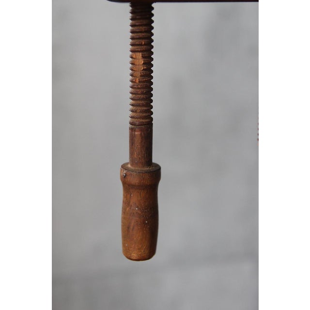 Not Yet Made - Made To Order Wooden Handscrew Clamp Lamp With Shade by Understated Design Los Angeles For Sale - Image 5 of 13