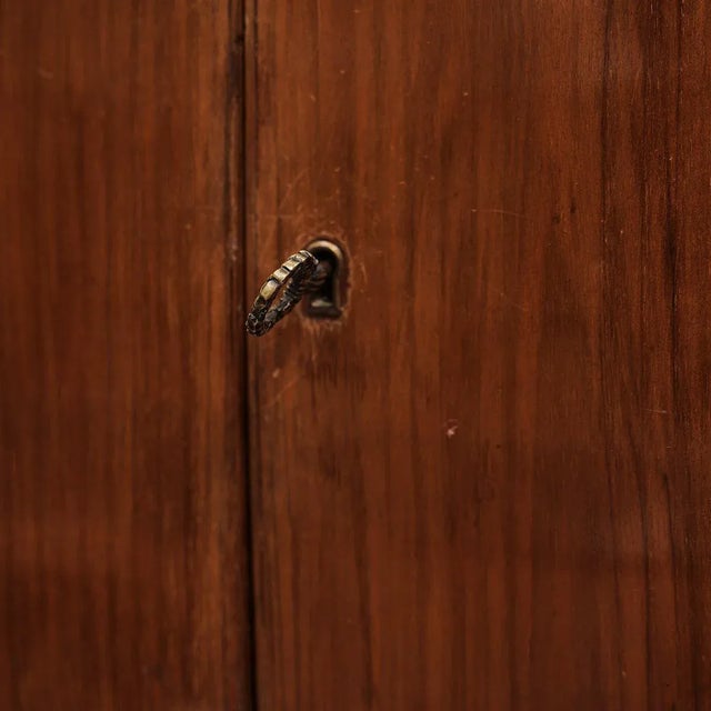 Brown Sideboard with Bookcase, 1800 For Sale - Image 8 of 9