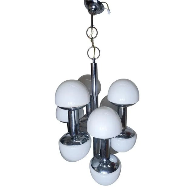 Large Vintage Space Age Lamp, 1960s For Sale - Image 3 of 8