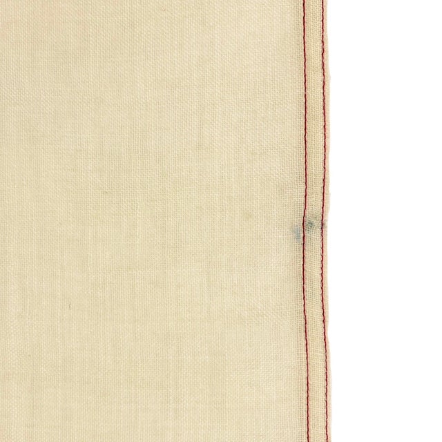 Vintage Sewn Wool Flag of Lebanon For Sale - Image 4 of 6