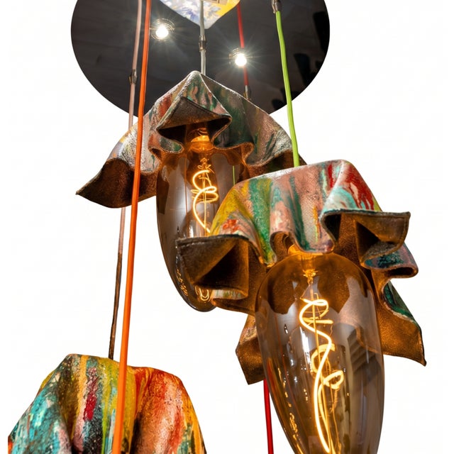 Progressive Pendant Lamp by Dario Nasuti For Sale - Image 6 of 7