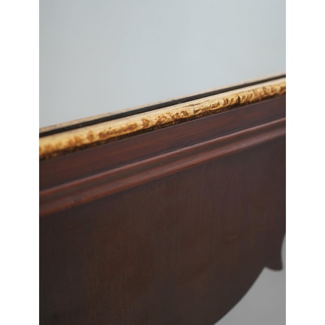 Friedman Brothers Friedman Brothers Chippendale Mahogany Shell Carved Mirror For Sale - Image 4 of 10