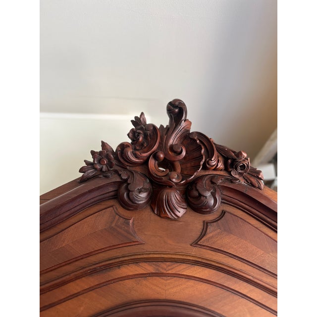 Victorian Antique Victorian Deep Well Marble Top Dresser For Sale - Image 3 of 7