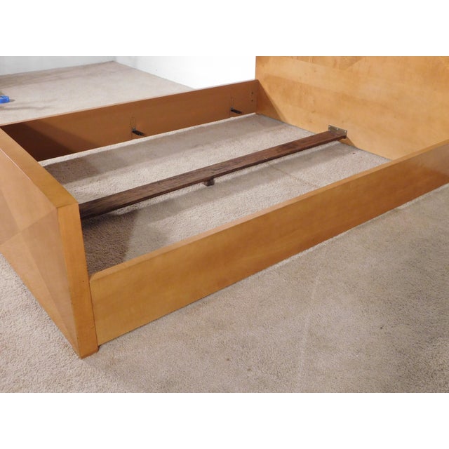 Gold Baker Furniture Archetype Collection Queen Queen Size Sleigh Bed For Sale - Image 8 of 15