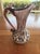 Mid 20th Century Vintage Murano-Style Art Glass Mini Pitcher Amethyst Bullicante 4.5” For Sale - Image 5 of 6