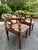 Mid 20th Century Pair of Rustic Colonial Style Carved Oak Corner Chairs For Sale - Image 4 of 11