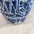 Late 18th Century Dutch Delft Blue and White Hand-Painted Baluster Vase For Sale - Image 11 of 14