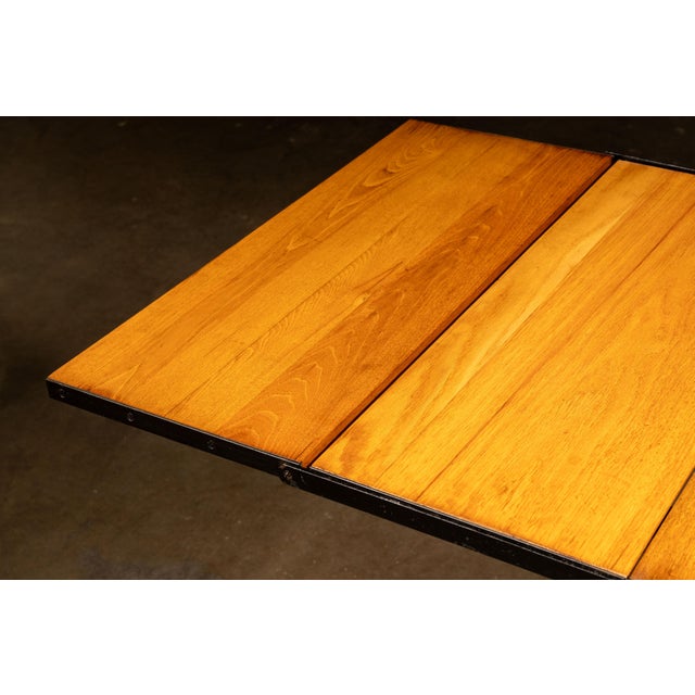 Brown Late 19th Century Metamorphic Oak Baker's Rack and Table For Sale - Image 8 of 12