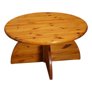 Semicircle Coffee Table, 1970s For Sale