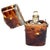 18th Century 18th Century Tortoiseshell and Silver-Mounted Perfume Etui with Glass Bottle For Sale - Image 5 of 11