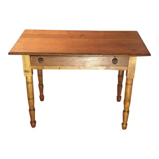 1940s Oak Kitchen Table or Desk For Sale