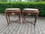 1920 French Louis XVI Mahogany Marble Side Tables - Pair of 2 PCS For Sale - Image 18 of 18