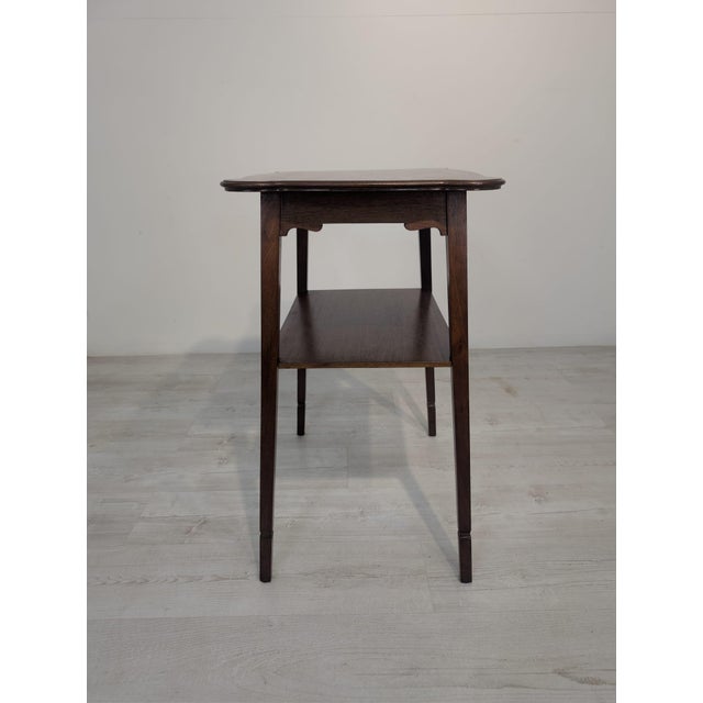 Antique Side Table in Mahogany For Sale - Image 6 of 12