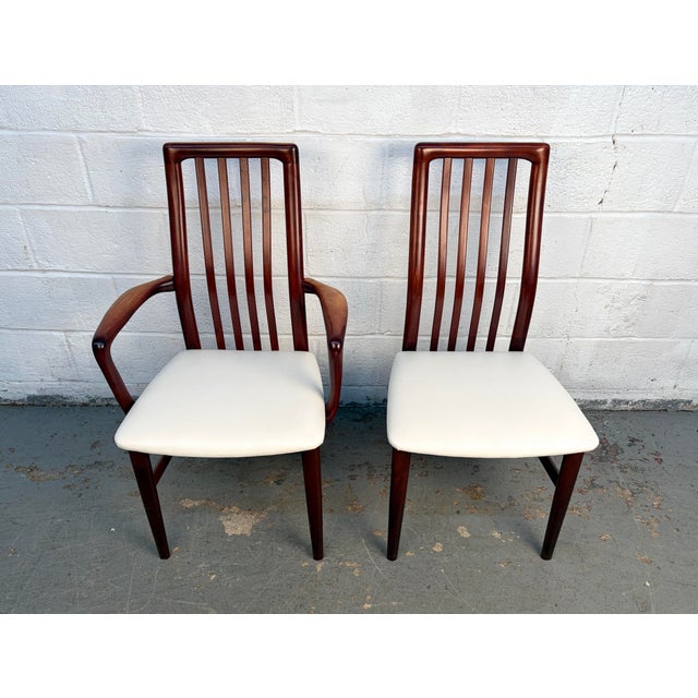 Mid 20th Century Iconic Danish Mid-Century Modern Rosewood Dining Set With 8 High-Back Chairs For Sale - Image 15 of 18