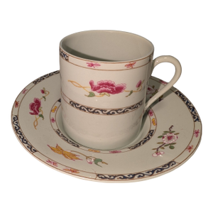 1980s Limoges "Formose" Demitasse Cup and Saucer