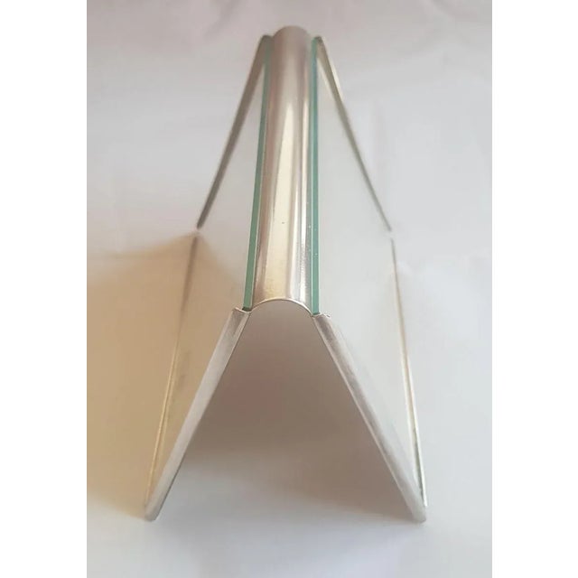 Mid-Century Modern Silver Double-Sided Picture Frame grom WMF For Sale - Image 3 of 6