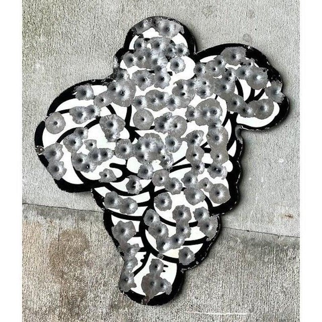 Vintage Original Signed Bullet Stay Puft Man Wall Sculpture For Sale In West Palm - Image 6 of 8