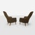 Kerstin Hörlin-Holmquist Pair of Lounge Chairs by Kerstin Horlin-Holmquist For Sale - Image 4 of 5