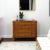 The four-drawer chest is wrapped in a gorgeous Birch burl veneer. An exotic figured wood with a high polish to highlight...