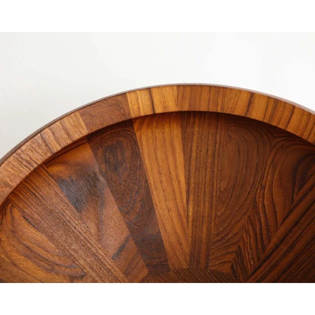 1960s 1960's Jens Quistgaard for Dansk Large Teak Salad Bowl For Sale - Image 5 of 9