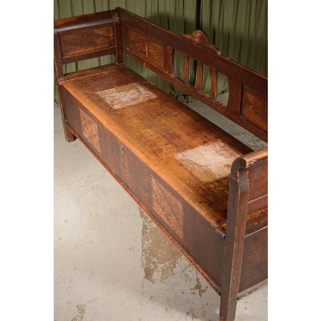Eastern European Marriage Bench from Holtby & Co For Sale - Image 6 of 8