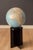 Vintage Rotating National Geographic World Globe With Black Lucite Floor Stand For Sale In Monterey, CA - Image 6 of 10