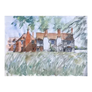 Josie Capstick Gifford Hall Watercolor