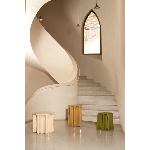 Making a sculptural centerpiece in your interior, the chouchou round big coffee table features all the hallmarks of its...