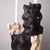 Brutalist Wood and Stone Candle Holder - Holey Tower Candle Holder | Melting Series by Gabor Gobi For Sale - Image 10 of 13
