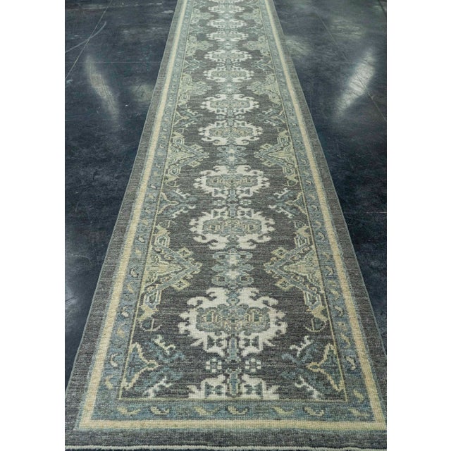 Turkish Oushak Rug 2'11" x 17'11" #20253 Explore a curated collection of hallway runners, wool rugs, and handmade...