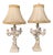 1940s Italian Porcelain Lamps - a Pair For Sale