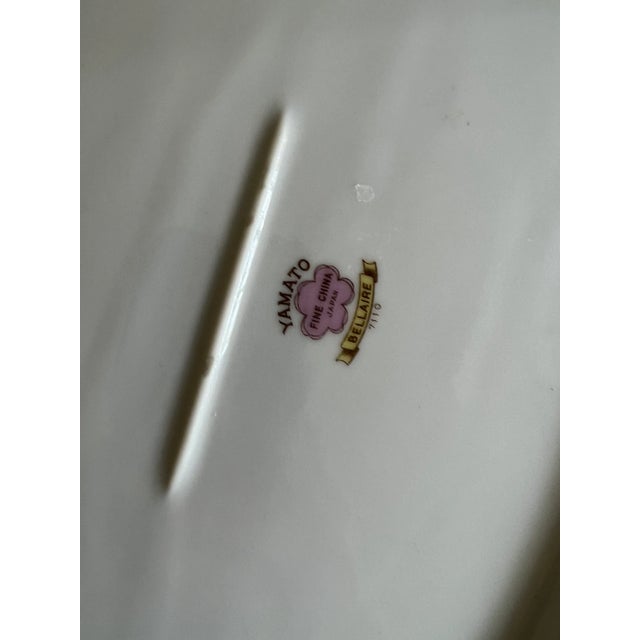 Chinoiserie Yamato Pink Peony Platter For Sale - Image 3 of 7