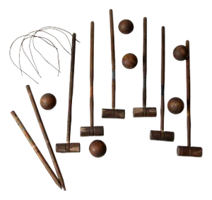 Antique Eclipse Croquet Box Set