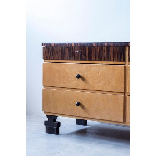 Wood Swedish Art Deco Sideboard, 1920s For Sale - Image 7 of 16