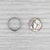 Modern 0.30ctw Diamond Wedding Band 14k White Gold Size 4.75 Stackable Ring For Sale - Image 3 of 8