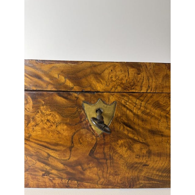 Wood Walnut Burl Travel Desk, 19th Century For Sale - Image 7 of 18
