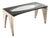 "Partire" Desk With Bronze, Hand Crafted For Sale