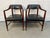 Bring timeless mid-century style to your dining space with this handsome pair of vintage dining chairs by Paoli. Crafted...