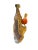 Mid 20th Century Vintage Large Italian Colorful Glazed Porcelain Pheasant Couple Sculpture For Sale - Image 5 of 13
