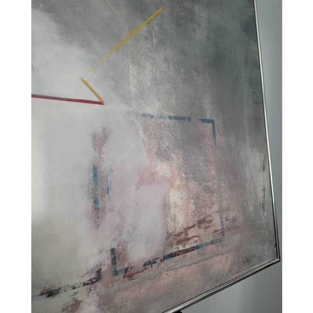 1980s Paul Fowler, Dry Grey: Linear Remains, 1981, Mixed Media, Framed For Sale - Image 5 of 18
