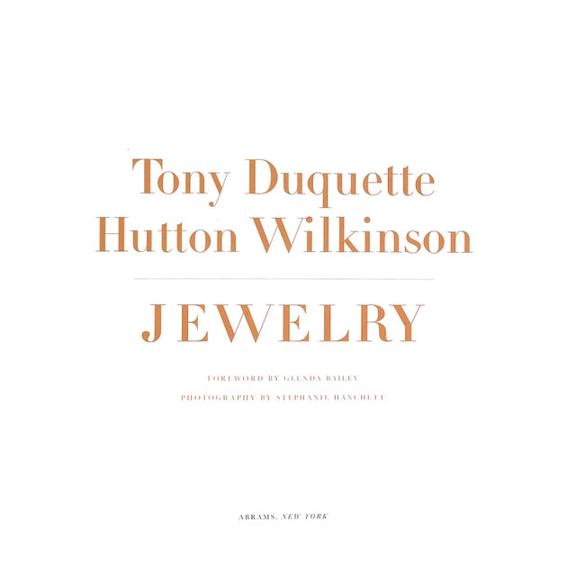 2010s "Tony Duquette Jewelry" Luxury Edition 2011 Wilkinson, Hutton (Signed) For Sale - Image 5 of 12