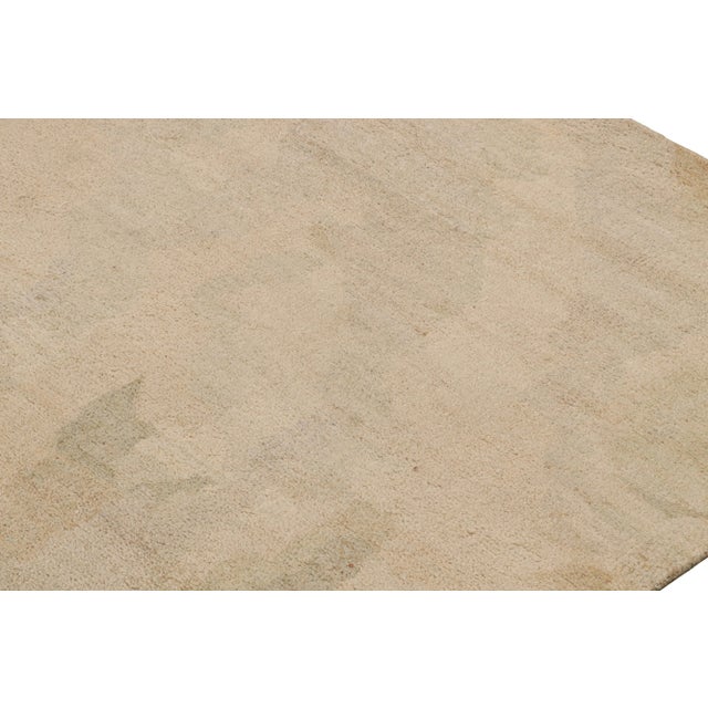 Rug & Kilim Rug & Kilim’s Contemporary Abstract Rug With Painterly Patterns For Sale - Image 4 of 7