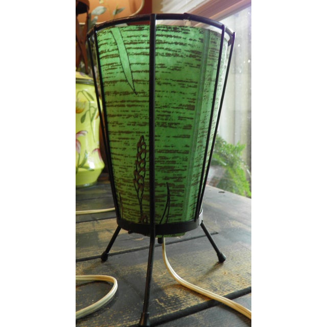 1950s 1950s Atomic Mid-Century Modern Ufo Saucer Shade Table Lamp For Sale - Image 5 of 13