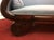 Antique Empire Settee, Mahogany Frame Settee For Sale - Image 4 of 6