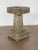 Gray English Garden Square Bird Bath of Carved Purbeck Stone For Sale - Image 8 of 10