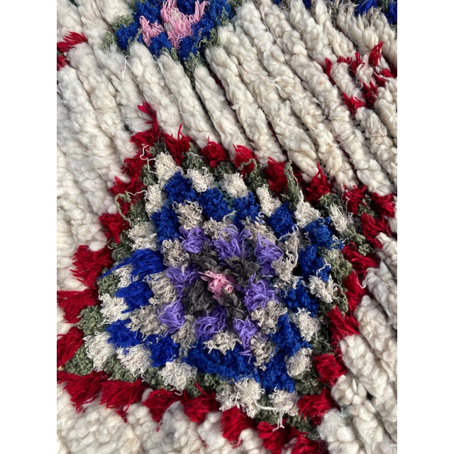 Moroccan Moroccan Vintage Berber Rug For Sale - Image 3 of 9
